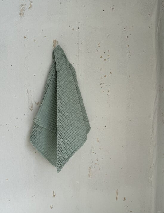 Kokvilnas dvielis "Old green" Image