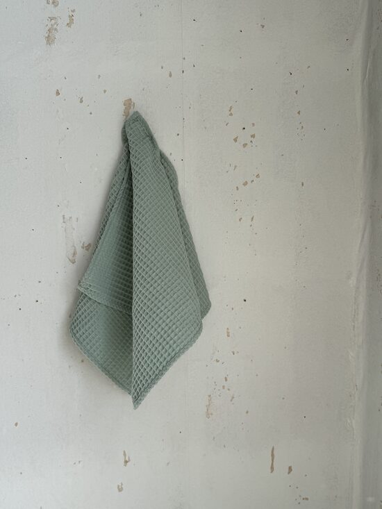 Kokvilnas dvielis "Old green" Image