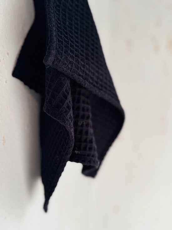 Kokvilnas dvielis "Melns" Image