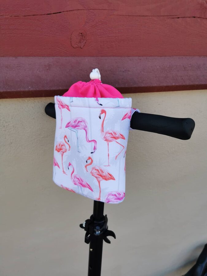 Skrejriteņa soma "Gaišais flamingo" Image
