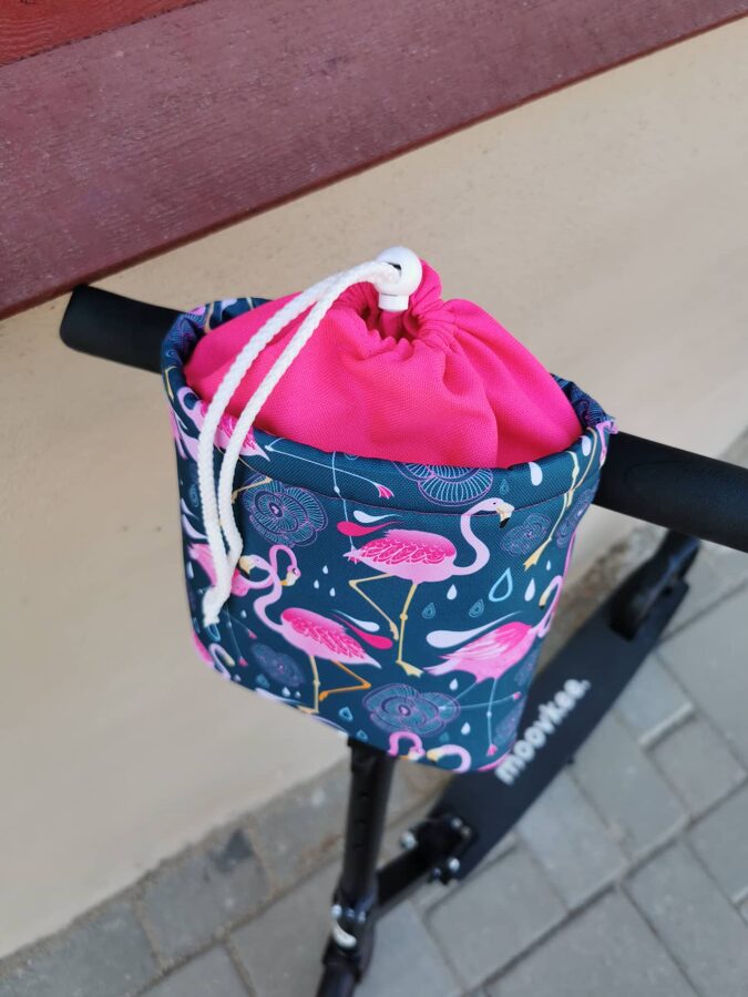 Skrejriteņa soma "Tumšais flamingo" Image 4