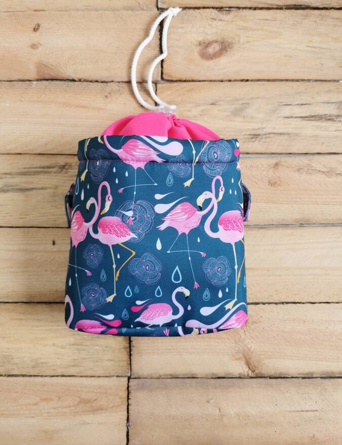 Skrejriteņa soma "Tumšais flamingo" Image