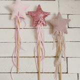 Burvju nūjiņa "Rozā gliteri"