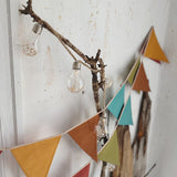 Bunting garland "Spring is coming"